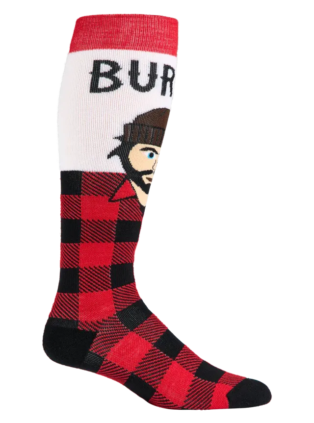Burton Party Lap strumpor Lumberjack merino