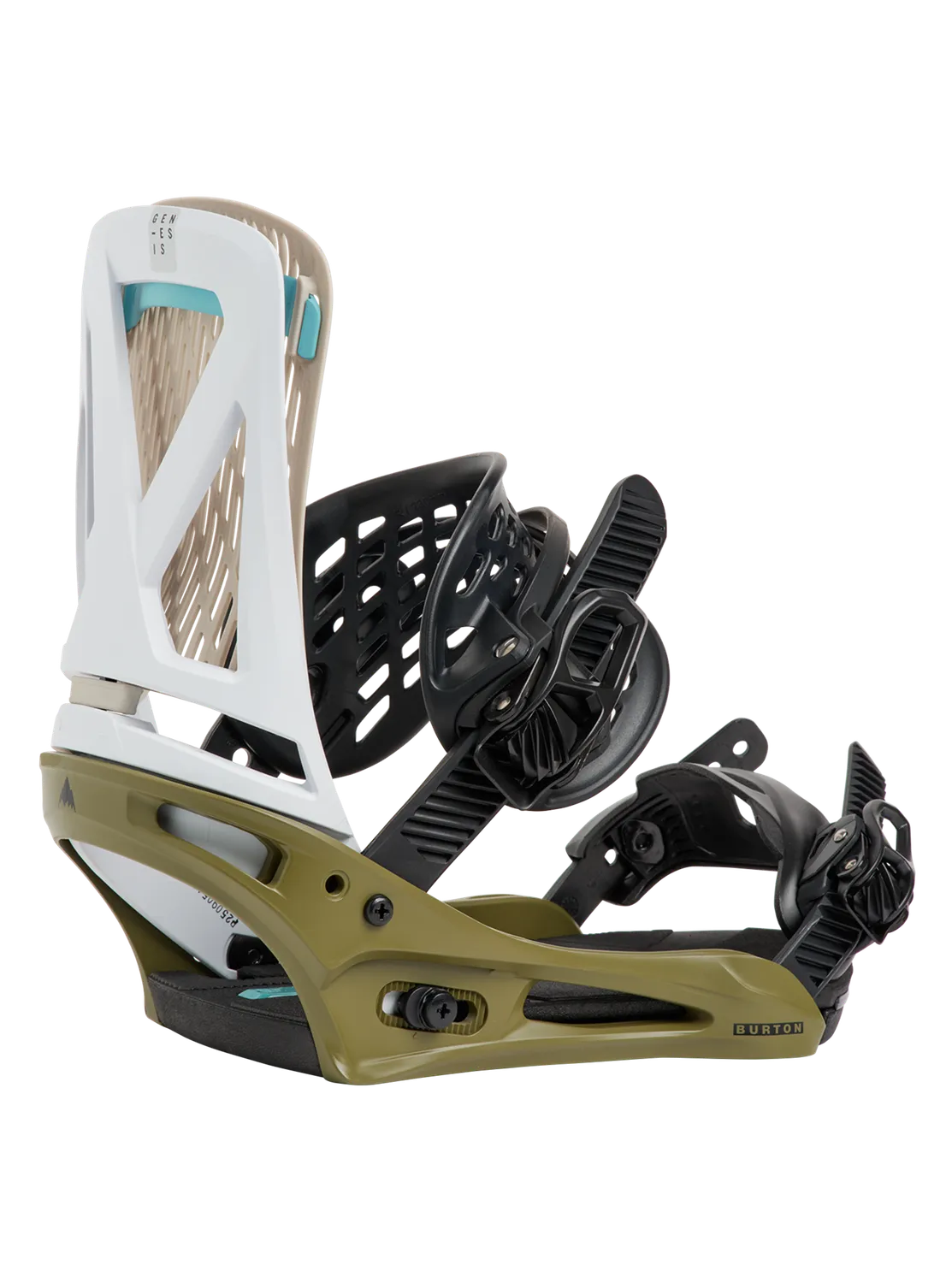 Burton Genesis snowboardbindning svart mjuk dämpad rembindning
