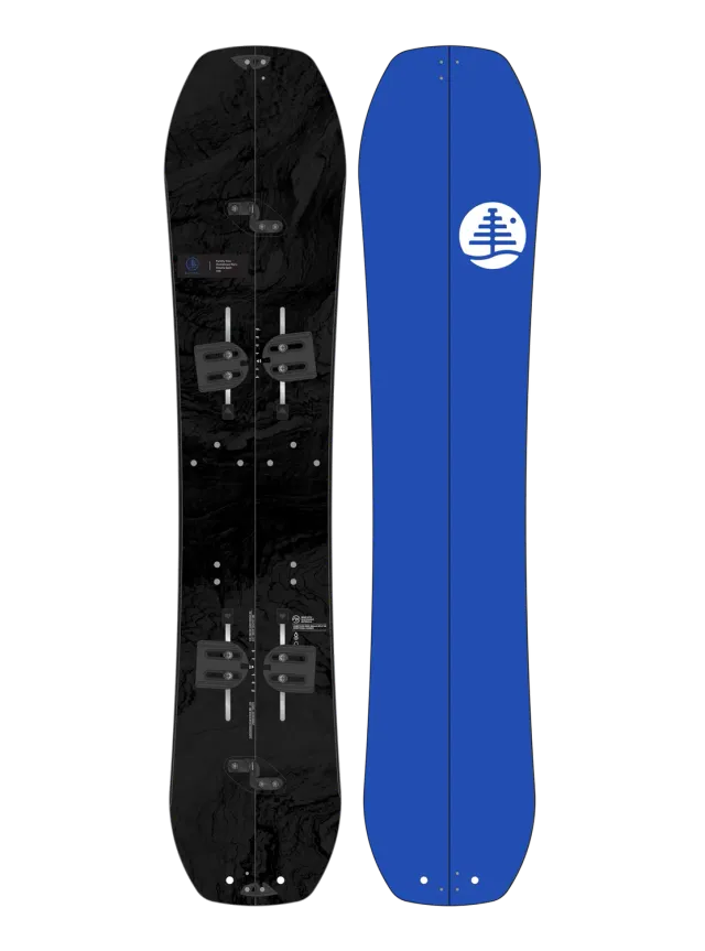 Burton Family Tree Hometown Hero Smalls splitboard 135 Graphic barn