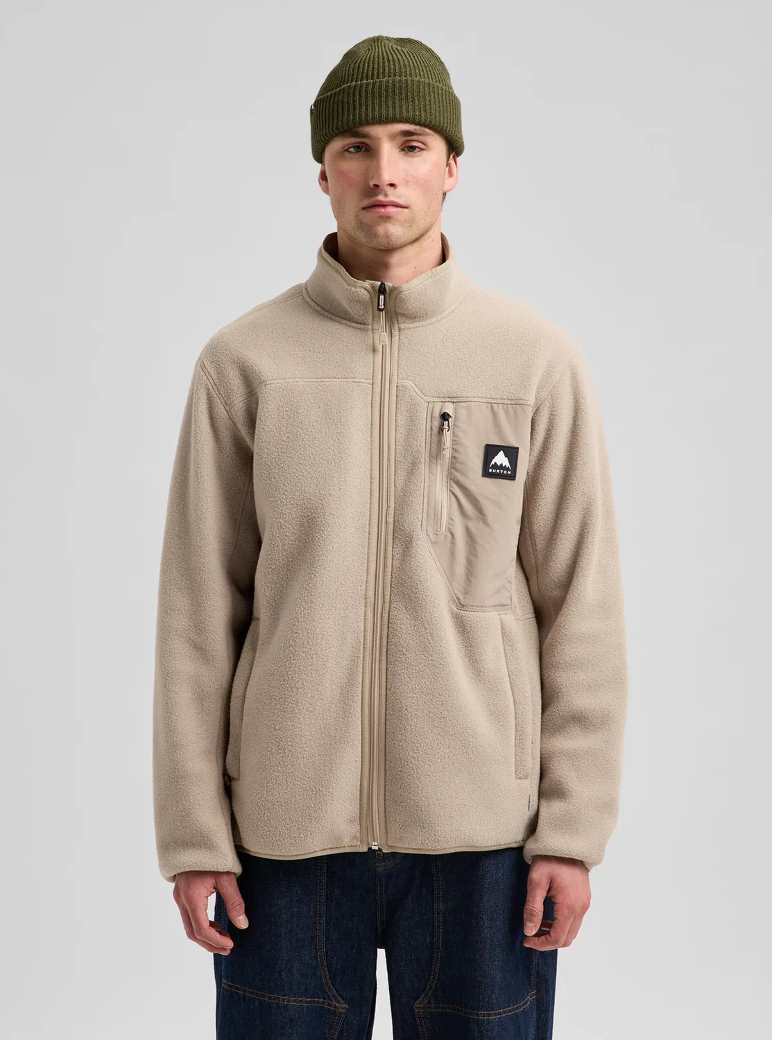 Burton Cinder Full-Zip fleecejacka True Black varm