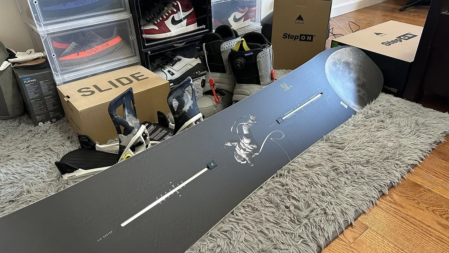 Burton Process snowboard 155 twin poppig