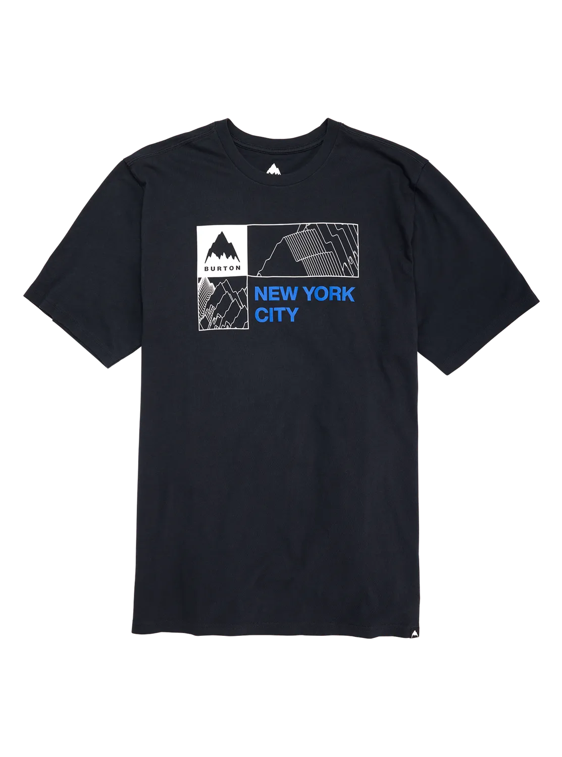 Burton Local t-shirt svart kort ärm mjuk bomull
