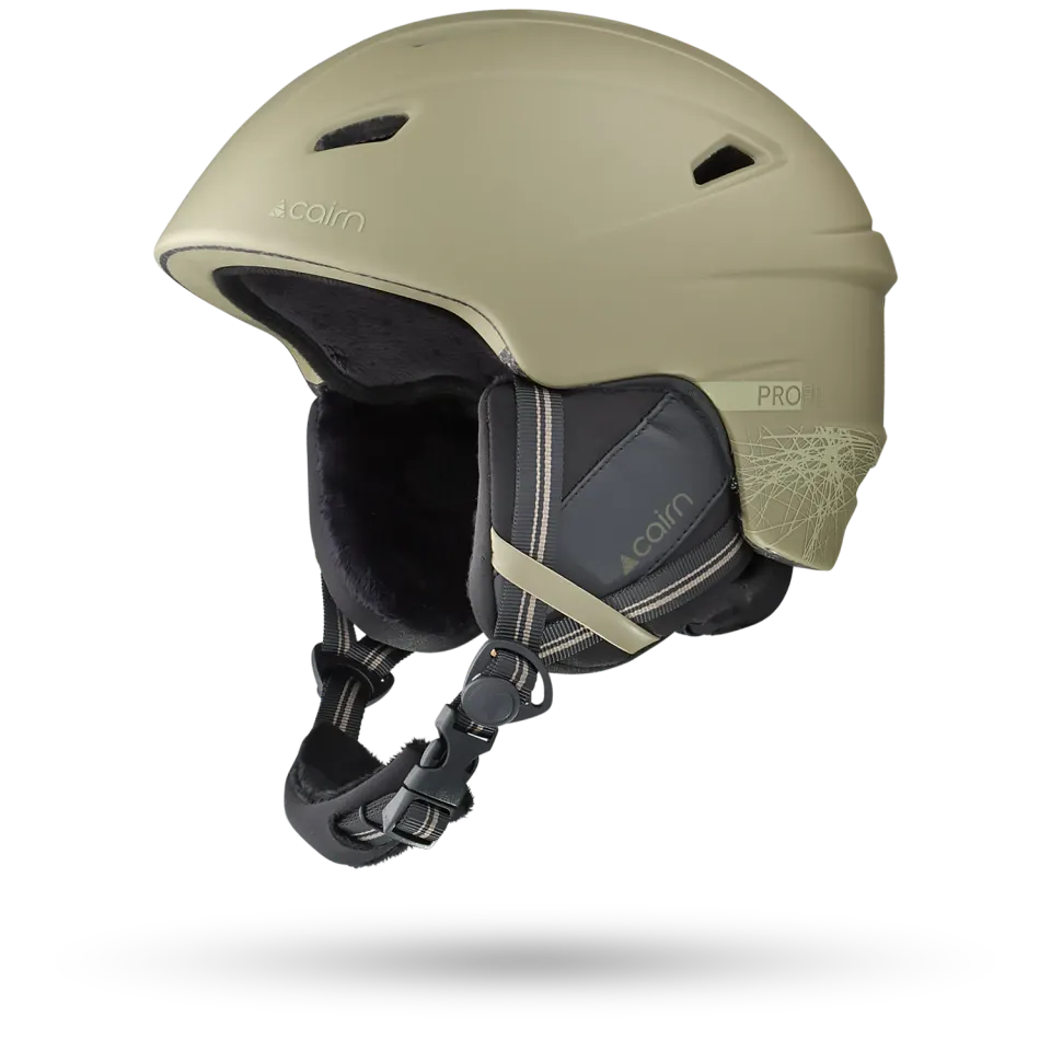 Cairn Electron skidhjälm graphic khaki vuxen