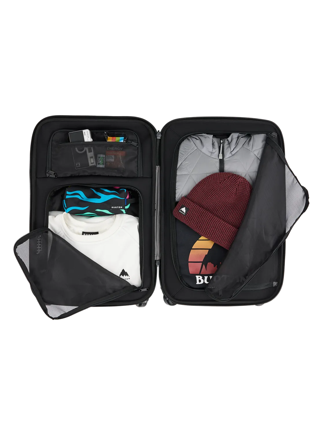 Burton 4 Wheel Flight Deck 38L resväska Crystal Dye