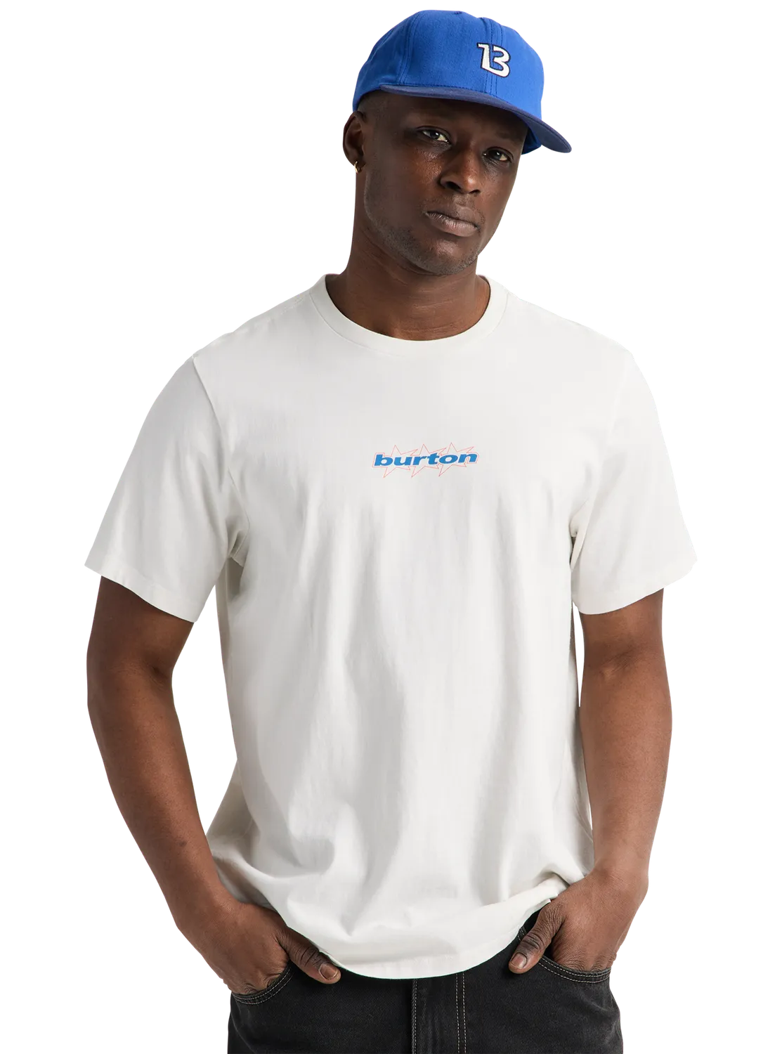 Burton Hippocrene t-shirt Stout White ekologisk