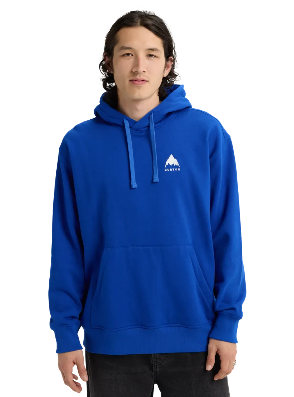 Burton Mountain Pullover huvtröja Jake Blue