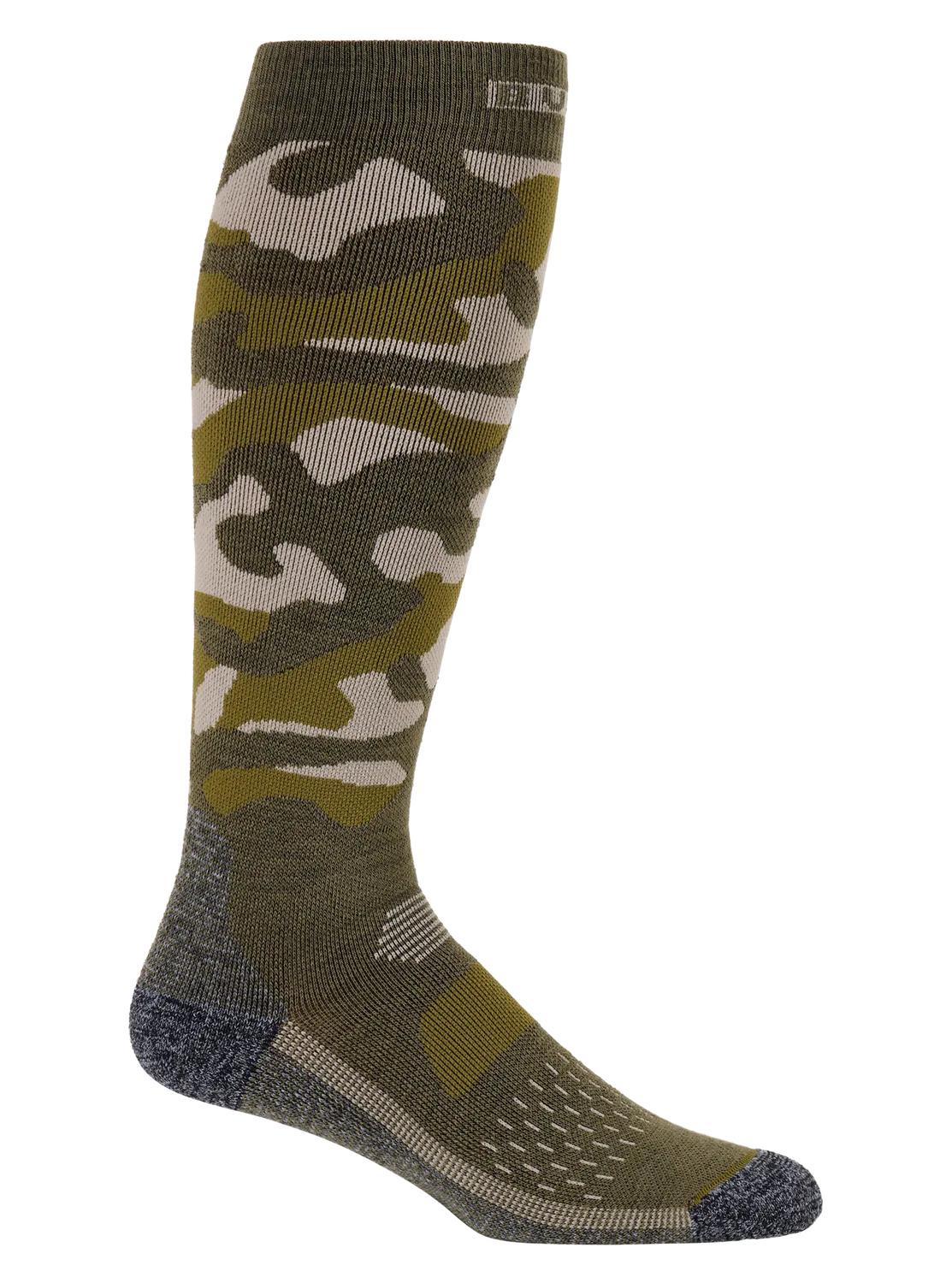 Burton Performance strumpor herr Scandi Camo mellan