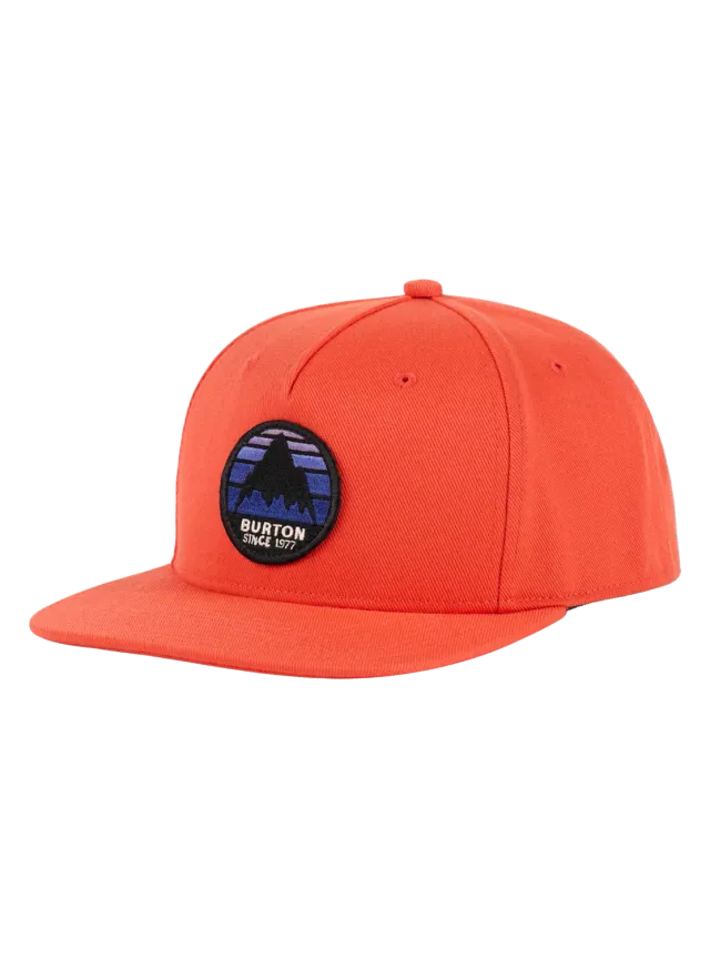 Burton Underhill keps Summit Taupe broderad