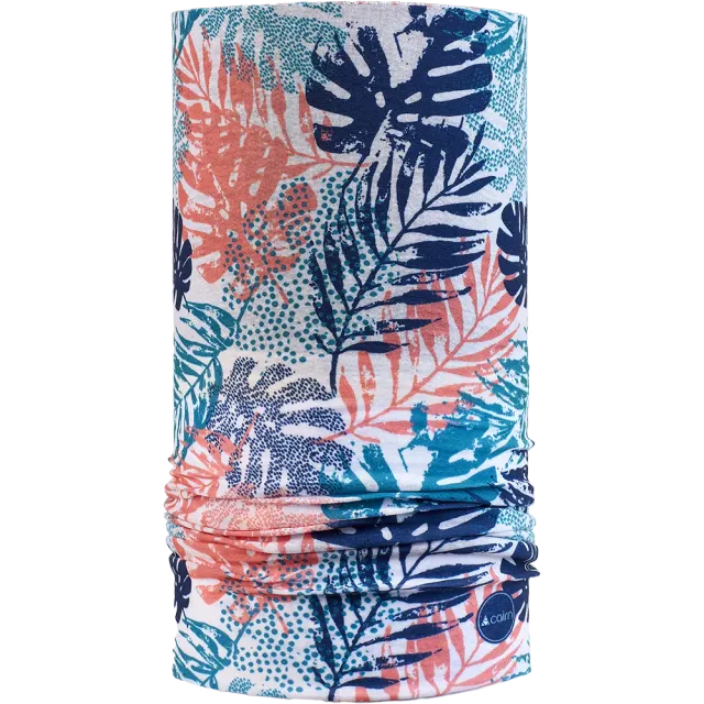 Cairn Malawi Tube multiscarf white floral stretch