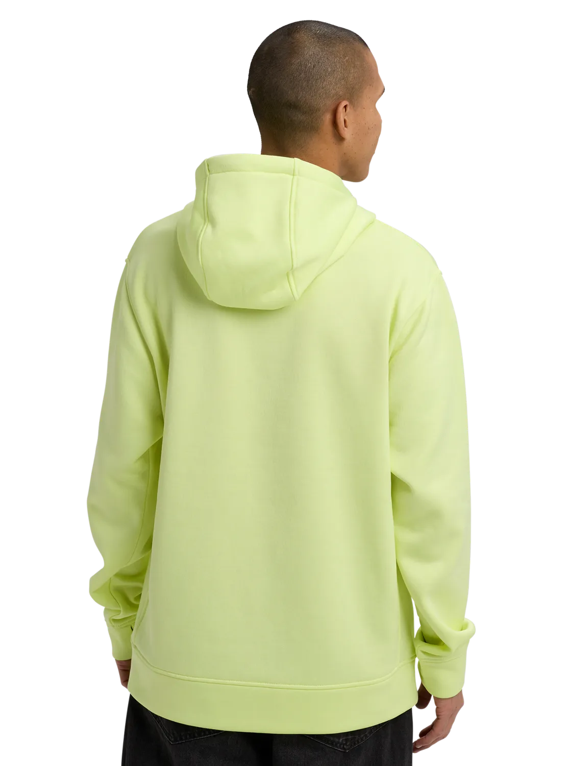 Burton Oak huvtröja True Black Heather herr fleece