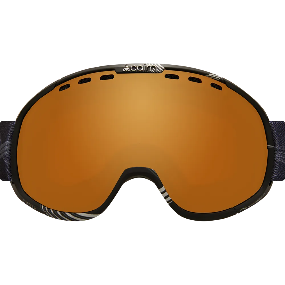 Cairn Blaze M Pure Black Silver skidglasögon fotokromatiska