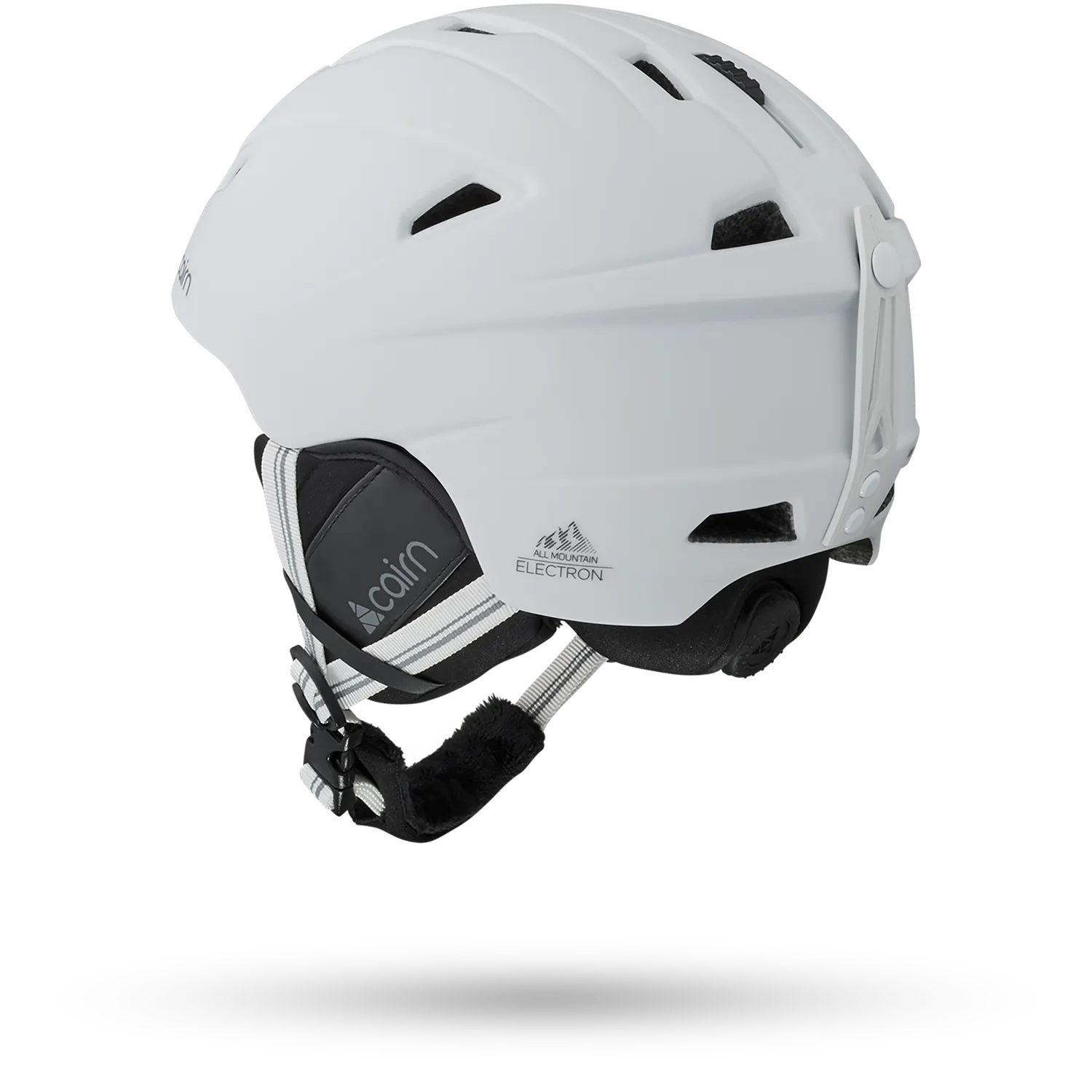 Cairn Sport Electron Mat White hjälm – lätt skidhjälm