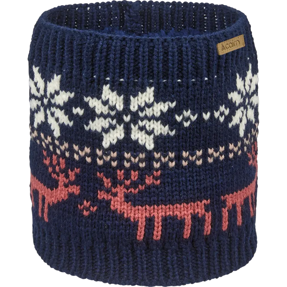 Cairn Sport Mae Col J halsvärmare terracotta jacquard