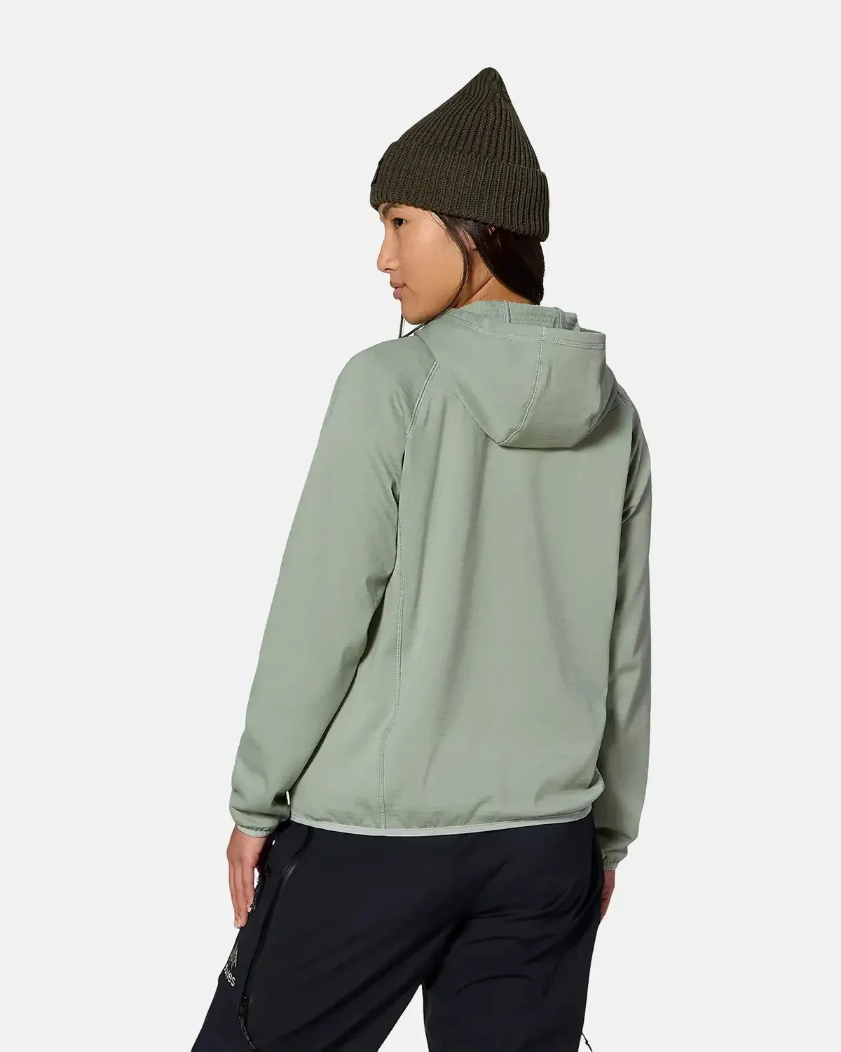 Jones Flagship Grid Fleece Hoodie Dam Lätt
