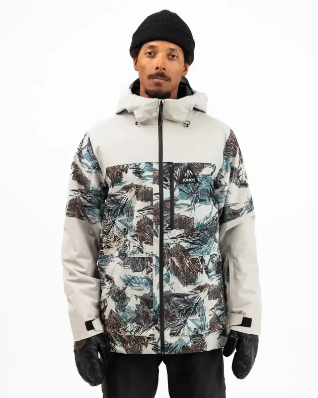 Jones MTN Surf Recycled Parka 2026 jacka herr Stealth Black 20K