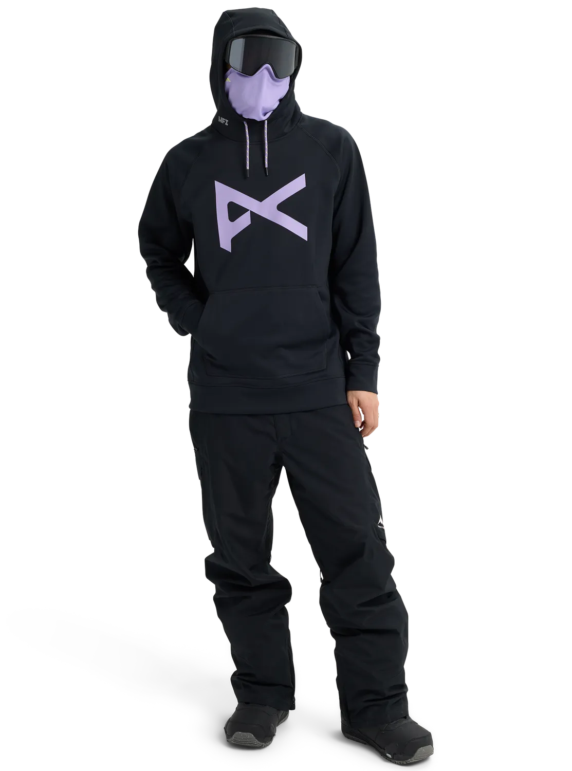 Burton Anon MFI Pullover hoodie Hyper Lilac