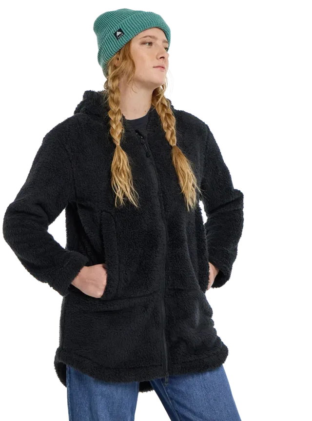 Burton Minxy Hi-Loft Full-Zip fleece True Black dam
