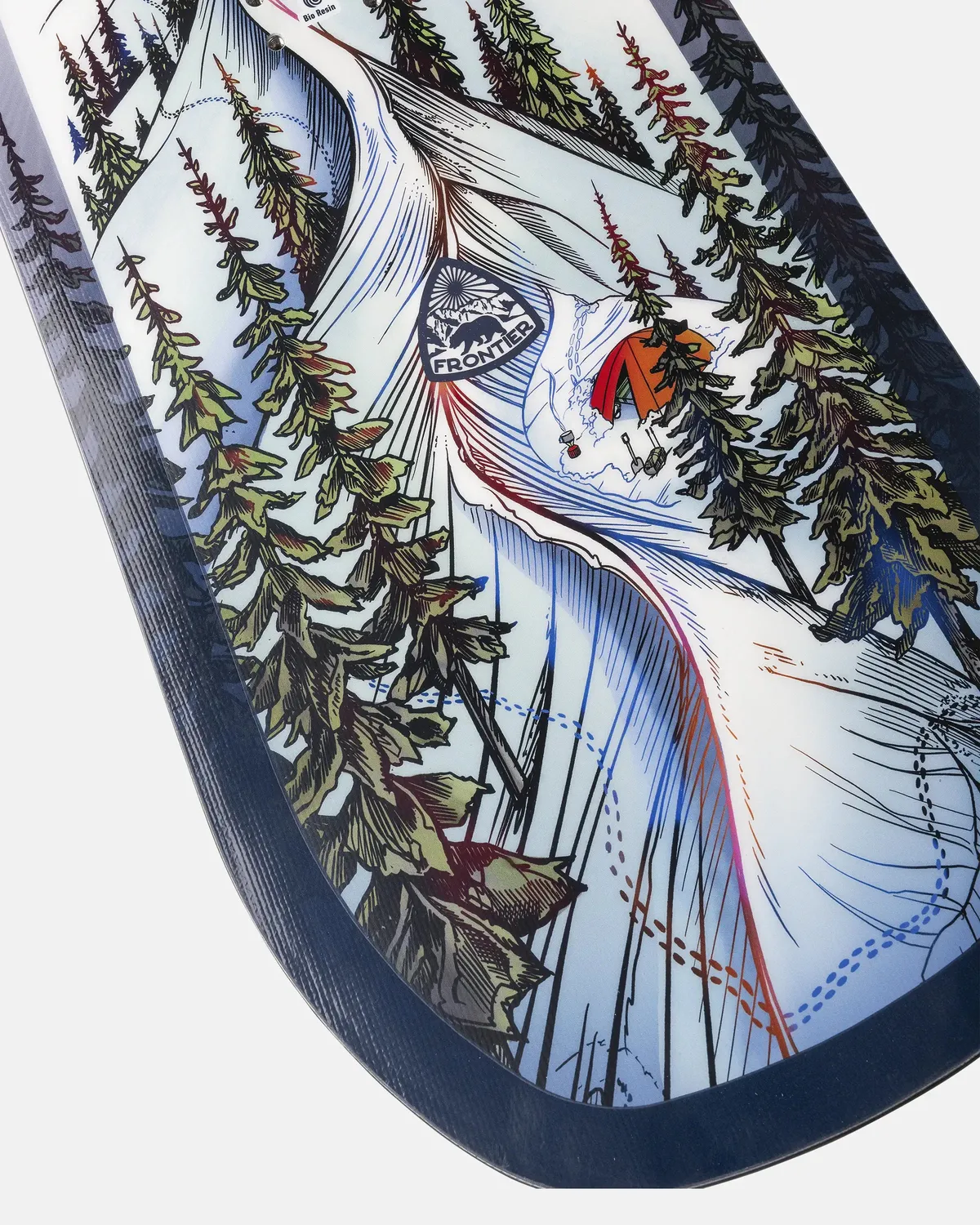 Jones Frontier 2.0 snowboard 156 all mountain directional