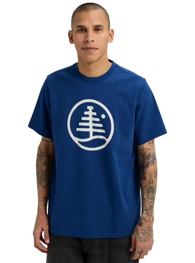 Burton Family Tree t-shirt Nightfall ekologisk bomull