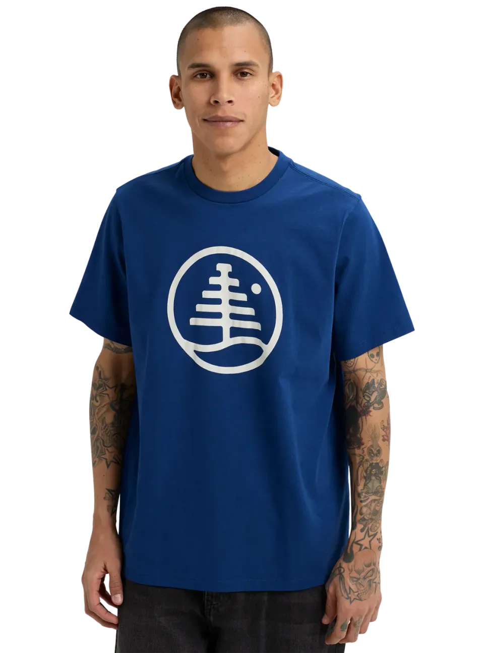 Burton Family Tree t-shirt Nightfall ekologisk bomull