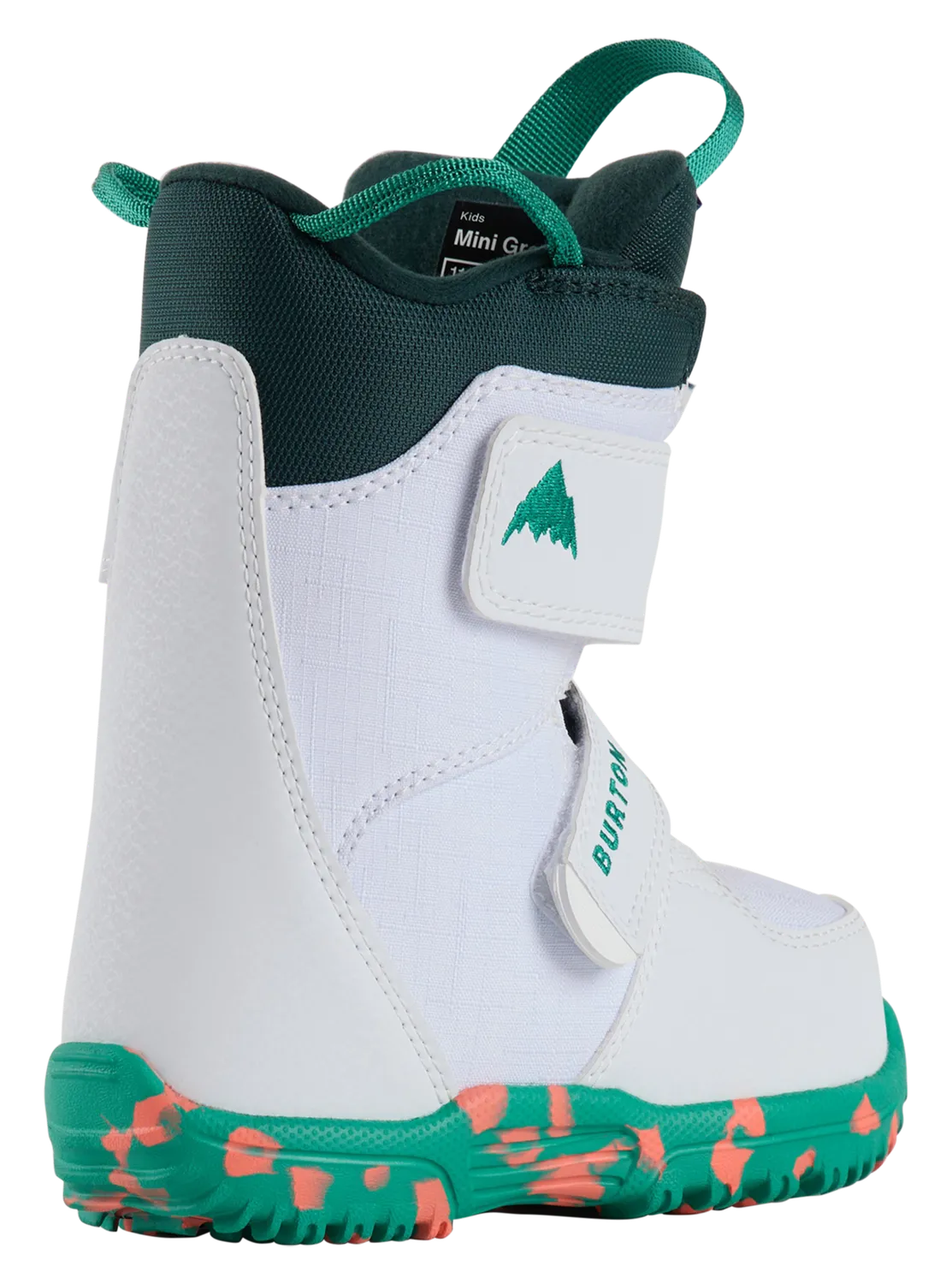 Burton Mini Grom snowboardboots barn Black mjuk flex