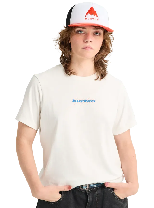 Burton Hippocrene t-shirt Stout White ekologisk