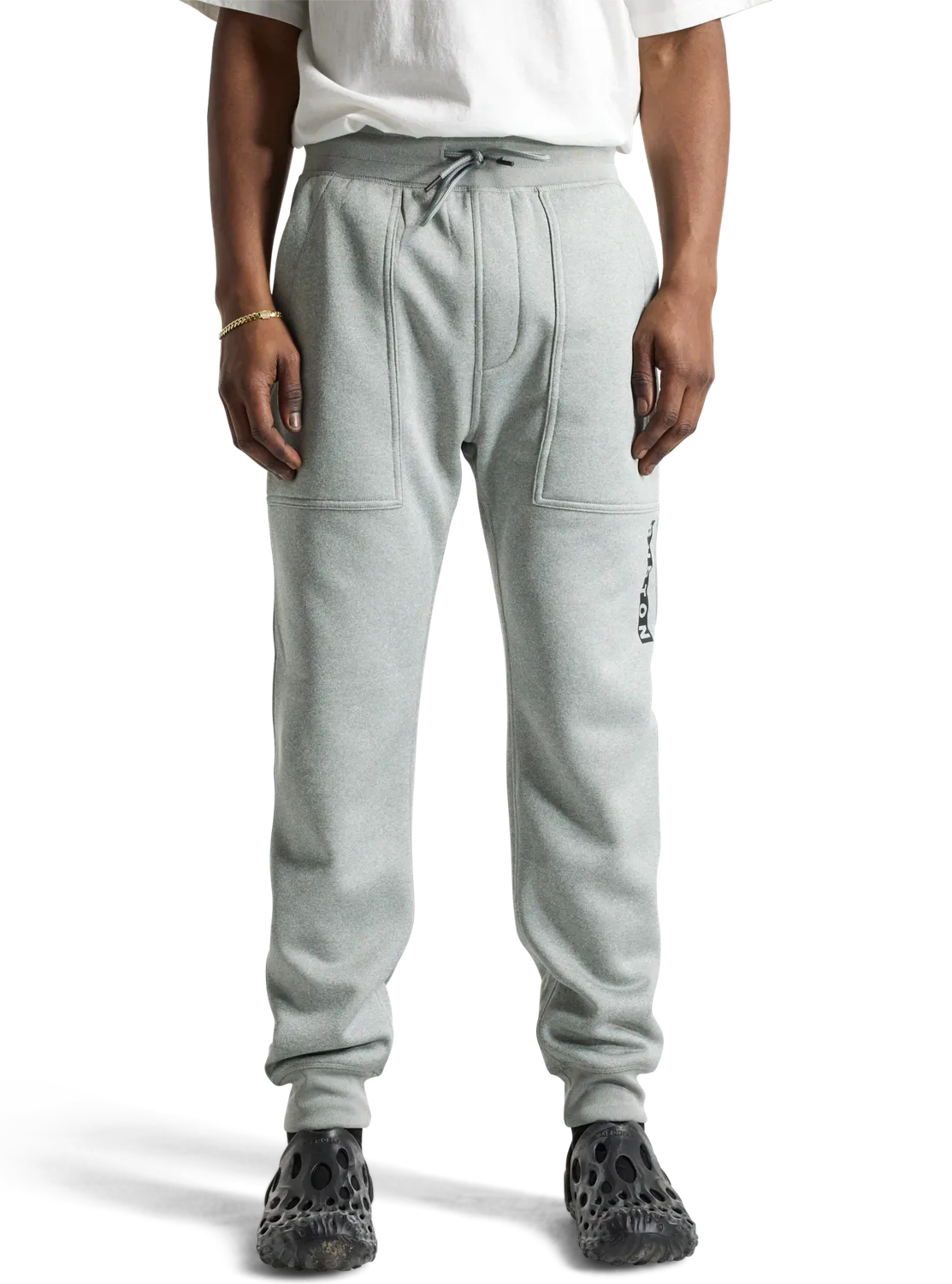 Burton Oak Fleece mjukisbyxor herr True Black Heather