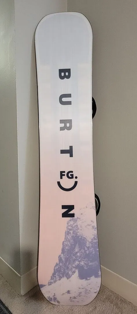 Burton Feelgood Flying V snowboard dam vit 149