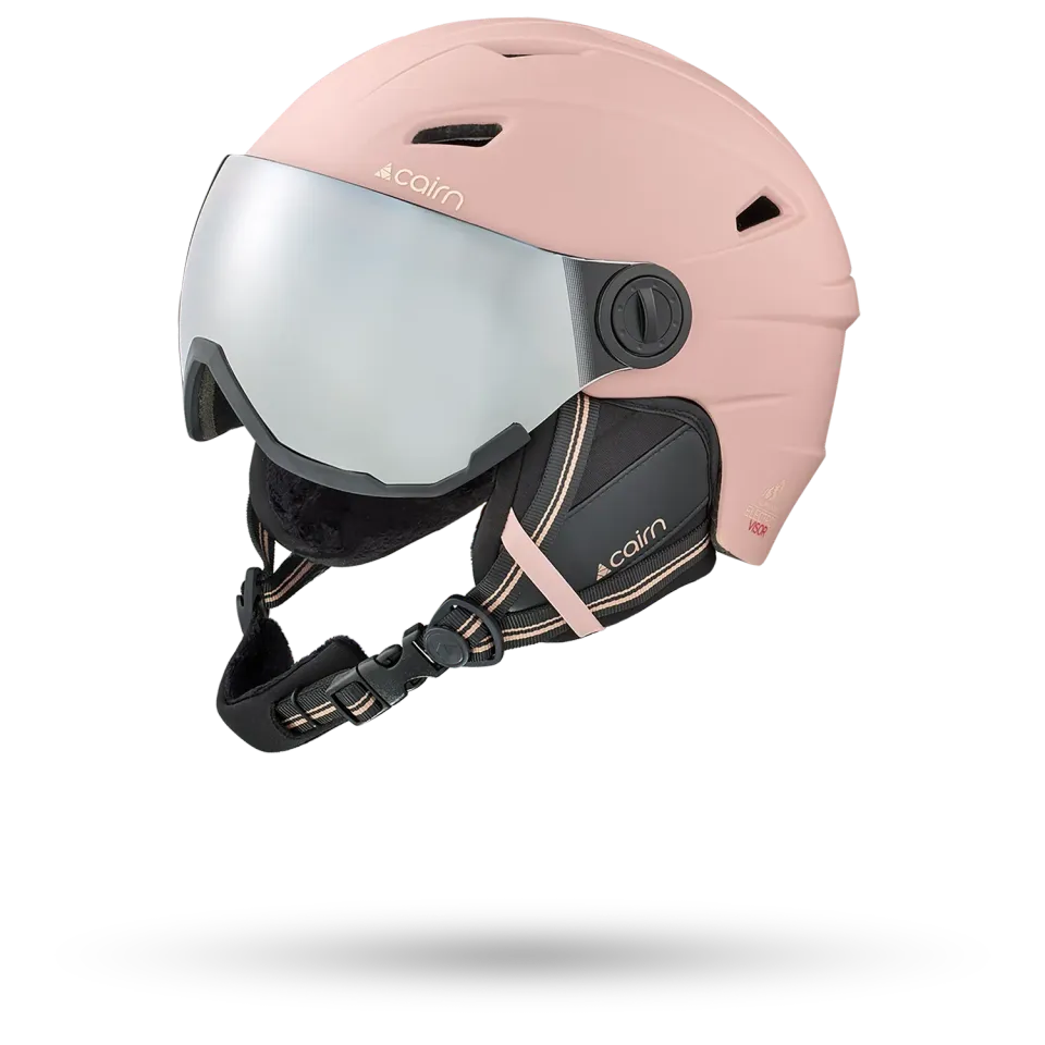 Cairn Electron Visor skidhjälm dust pink kat 3