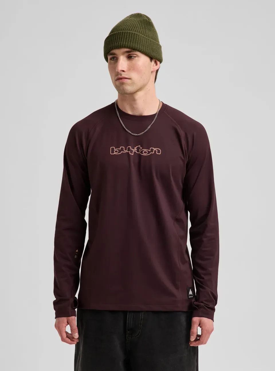 Burton Midweight underställströja herr True Black