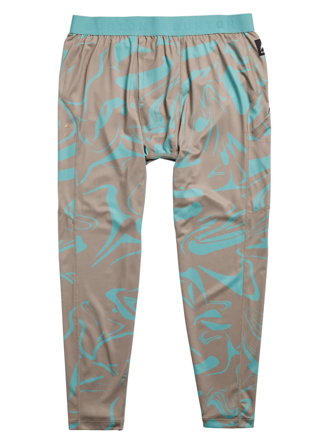 Burton Lightweight underställsbyxor herr svart syntet