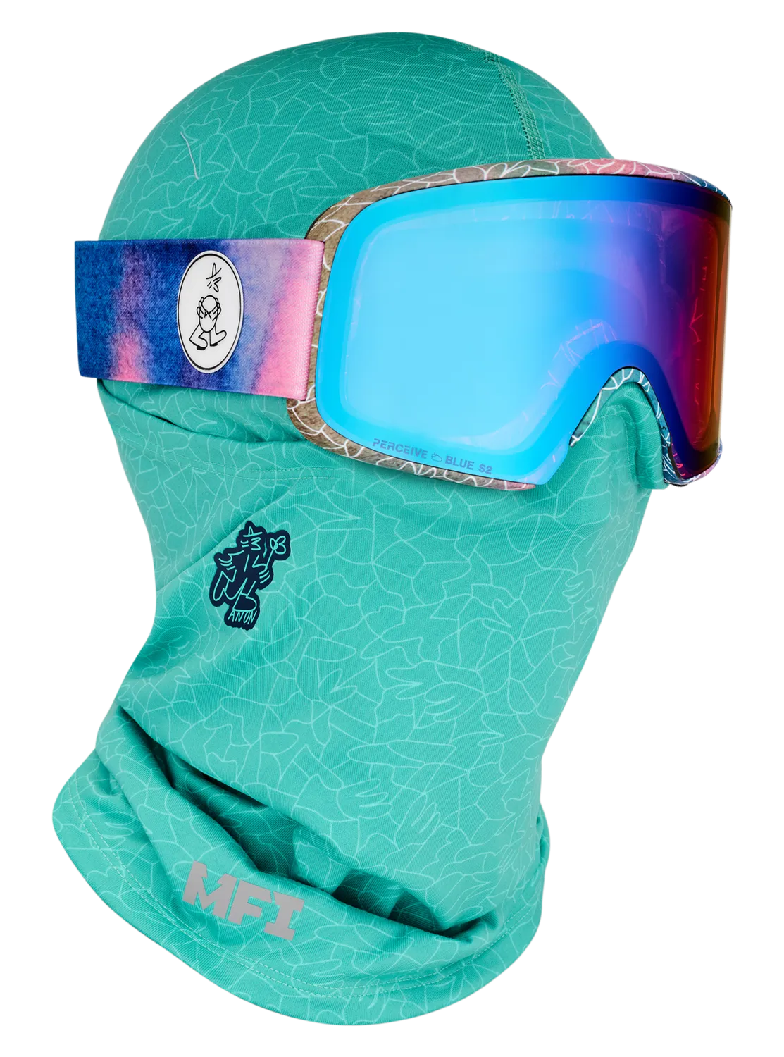Anon MFI Hellbrook balaclava skidmask svart OS