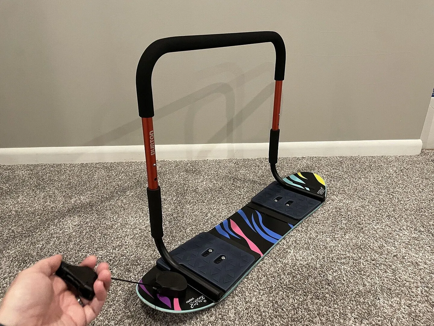 Burton Riglet Board Reel draglina barn svart