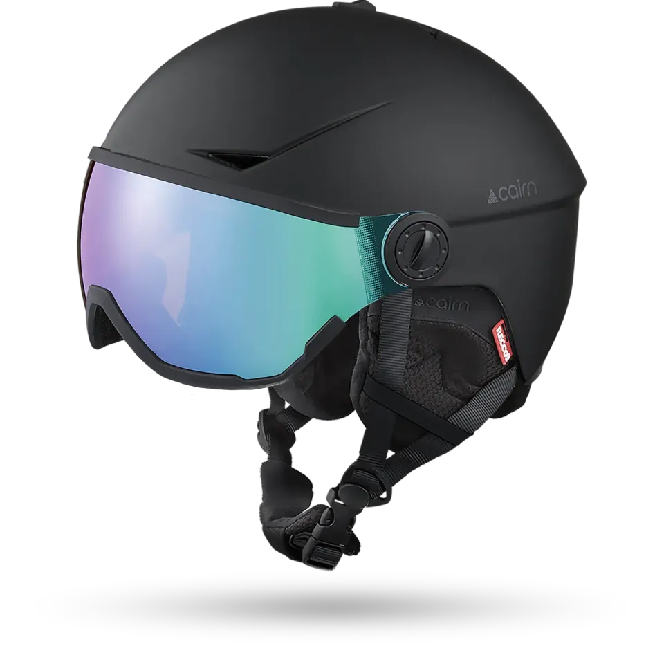 Cairn Rise II Visor skidhjälm Mat Black Cameleon