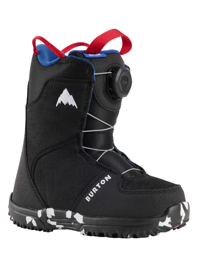 Burton Grom BOA snowboardboots svart 2K mjuk
