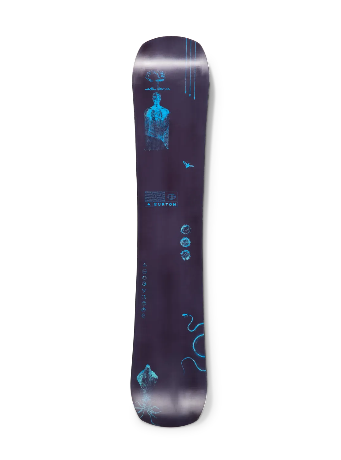 Burton Rewind Camber snowboard 155 poppig