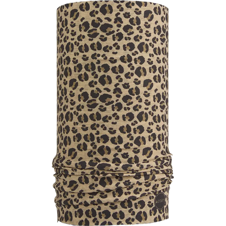 Cairn Malawi Tube buff biscuit leopard vindtät
