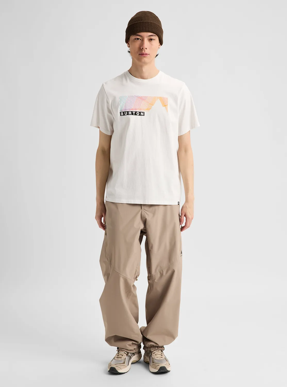 Burton Elmore t-shirt kort ärm svart ekologisk bomull
