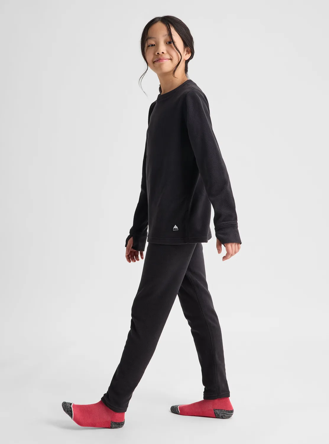 Burton Fleece Base Layer underställsset barn True Black fleece