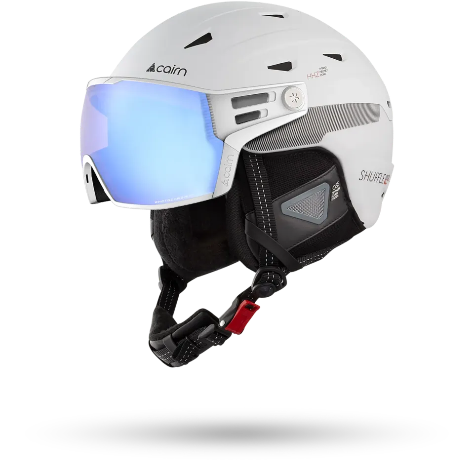 Cairn Xplorer Visor skidhjälm white fotokromatisk