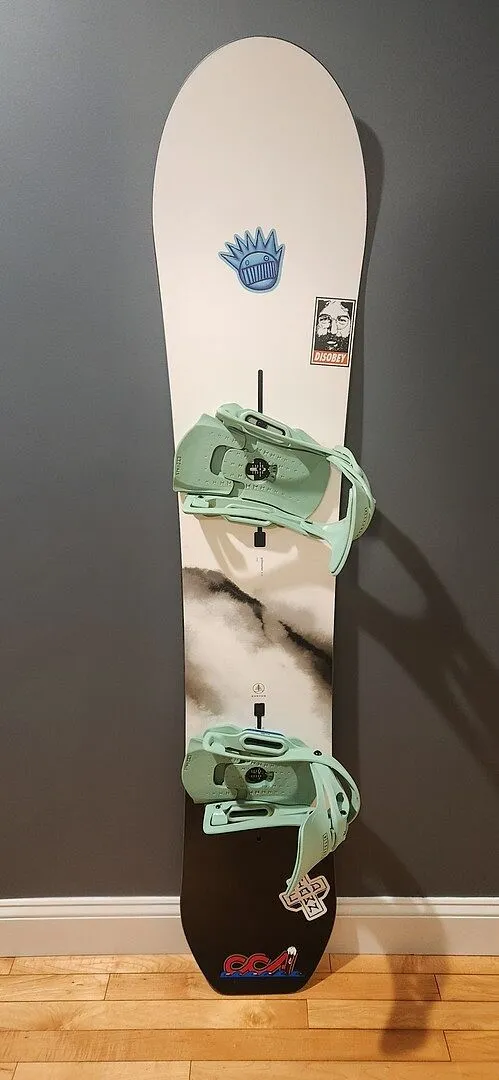 Burton Cartel X EST Step On snowboardbindning Marbled Stone M