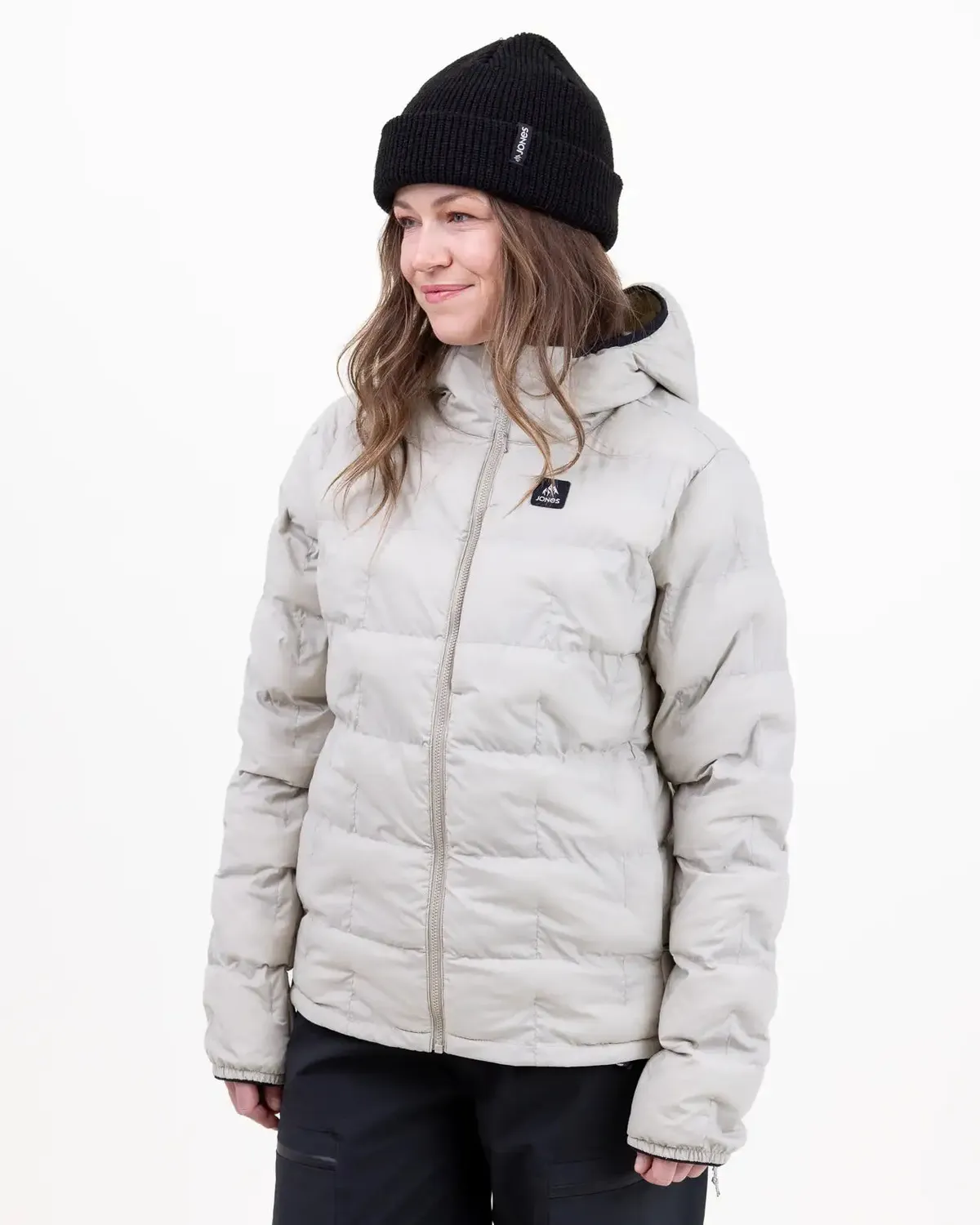 Jones Dark Start Recycled Hoodie 2026 Dam Smoke Gray syntet