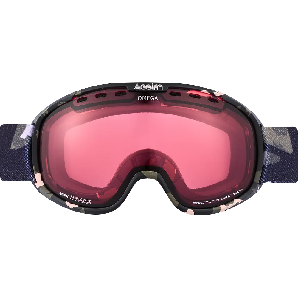 Cairn Blaze M Pure skidglasögon Black Wild Khaki kontrast