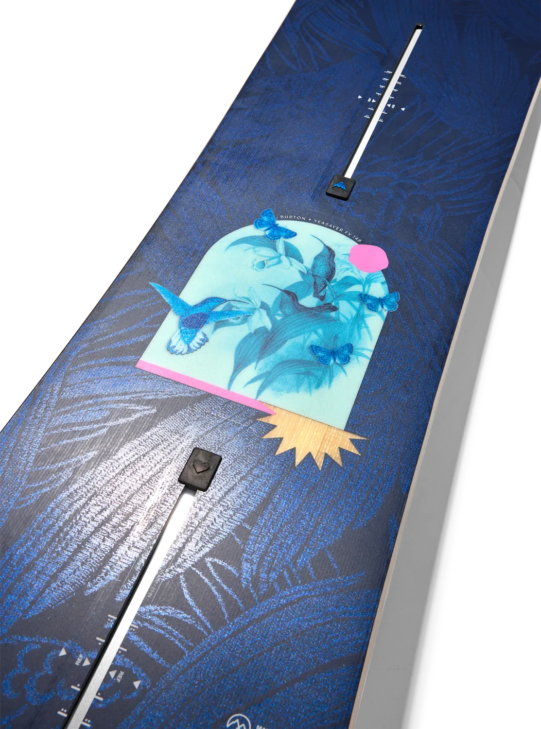 Burton Yeasayer Flying V snowboard dam 148 Graphic