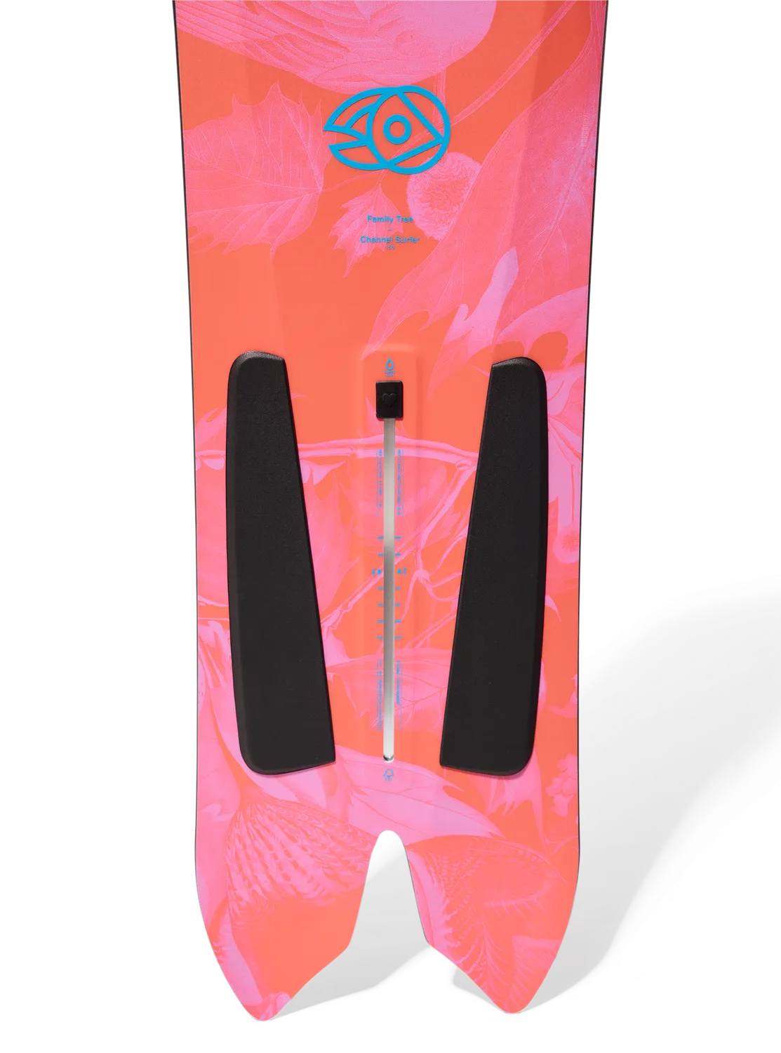 Burton Family Tree Channel Surfer snowboard 156 Graphic flat