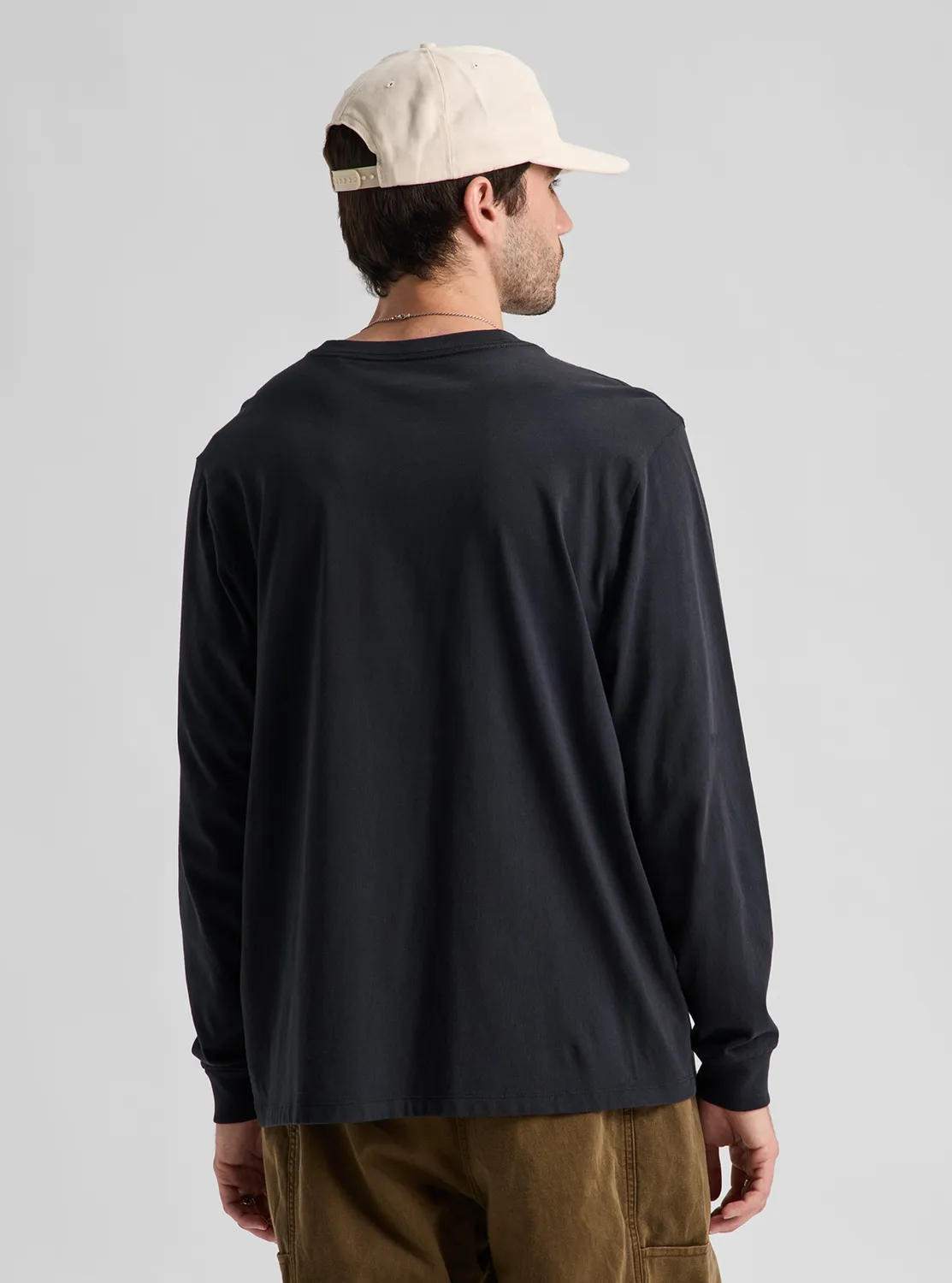 Burton BRTN långärmad t-shirt True Black ekologisk bomull