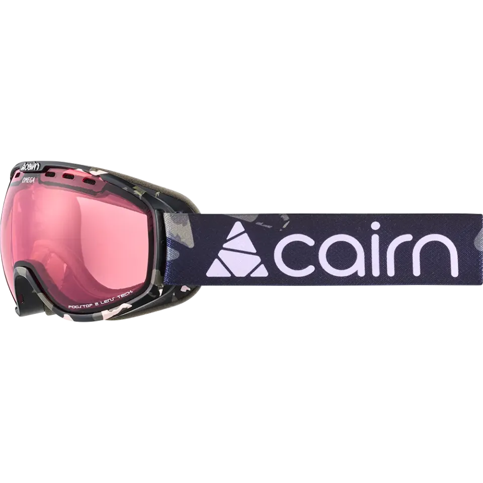 Cairn Blaze M Pure skidglasögon Black Wild Khaki kontrast