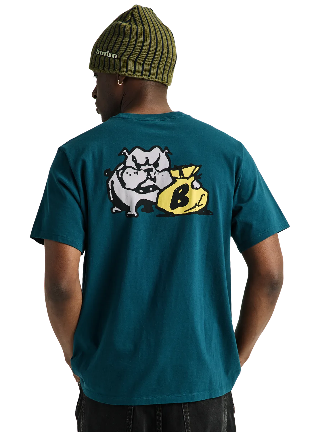 Burton Ransacked T-shirt Atlantic Teal ekologisk bomull