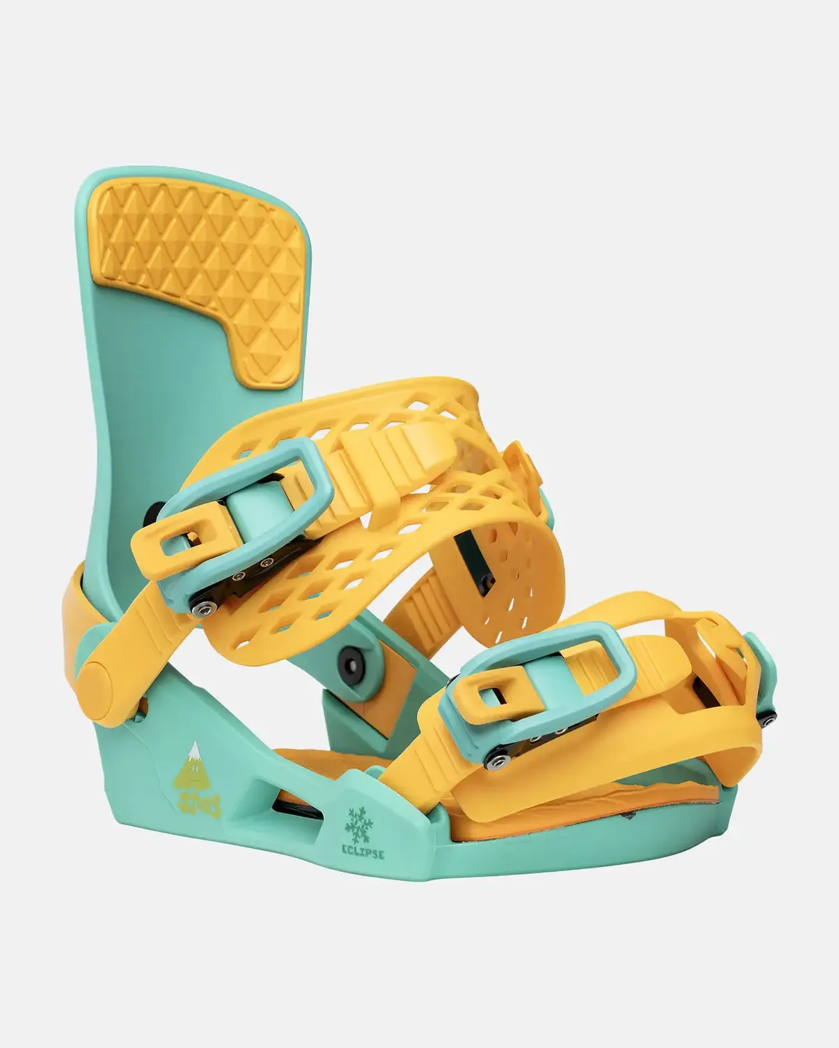 Jones Kids Eclipse snowboardbindning blå XS justerbar