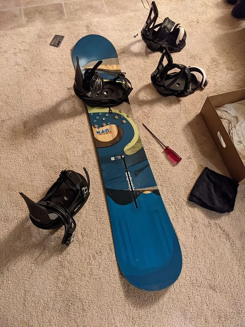 Burton Cartel X EST bindning Black snabb respons